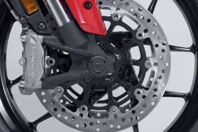 SW-Motech Slider set for front axle Black. Ducati Multistrada V2 / V2 S (24- 