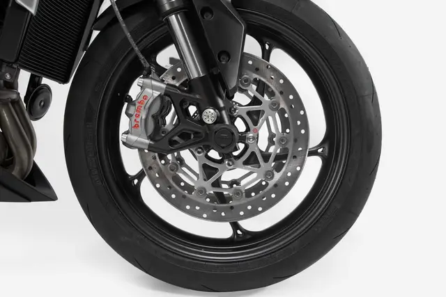 SW-Motech Slider set for front axle Black. Suzuki GSX-S750 (16-), V-Strom 80 