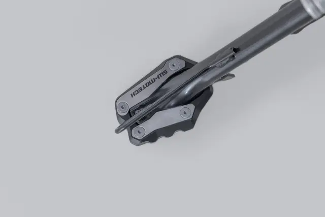 SW-Motech Extension for side stand foot Black/Silver. Suzuki GSX-S10000GX (23-). 