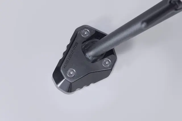 SW-Motech Extension for side stand foot Black/Silver. Versys 1000 (14-) / 1100 ( 