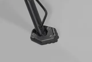 SW-Motech Extension for side stand foot Black/silver. CFMoto 800MT / 800MT-X.