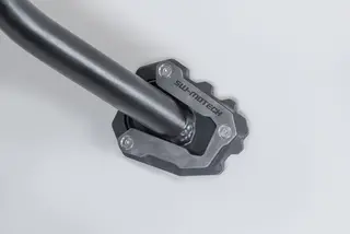 SW-Motech Extension for side stand foot Black/Silver. Triumph Tiger 660 /800 Spo