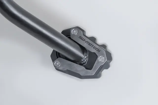 SW-Motech Extension for side stand foot Black/Silver. Triumph Tiger 660 /800 Spo 