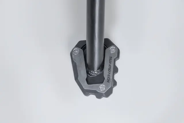 SW-Motech Extension for side stand foot Black/Silver. Triumph Tiger 660 /800 Spo 