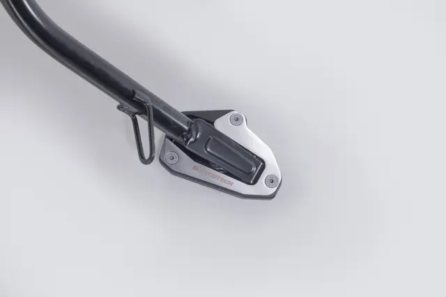 SW-Motech Extension for side stand foot Black/Silver. Ducati Scrambler models (2 