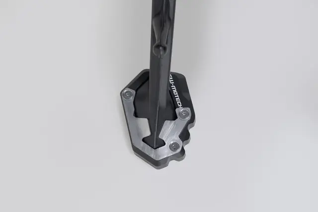 SW-Motech Extension for side stand foot Black/Silver. Royal Enfi. Himalayan 450 
