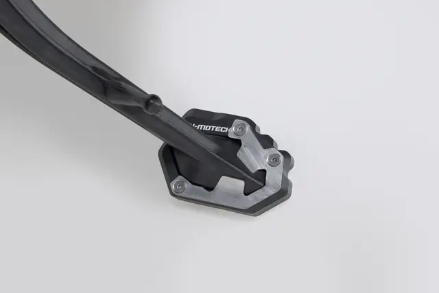 SW-Motech Extension for side stand foot Black/Silver. Royal Enfi. Himalayan 450 