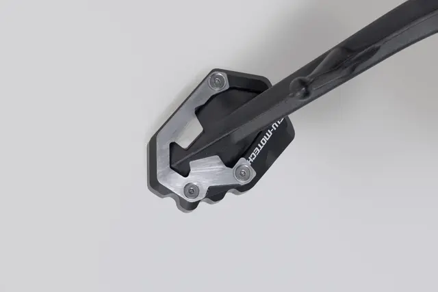 SW-Motech Extension for side stand foot Black/Silver. Royal Enfi. Himalayan 450 