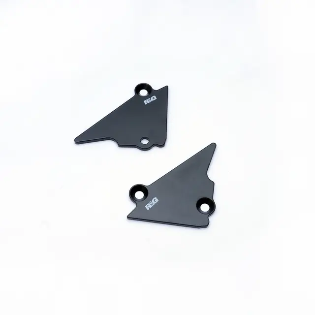 R&G Rear Footrest Plates (pair), Zero FX X '19-, FXS '20- 
