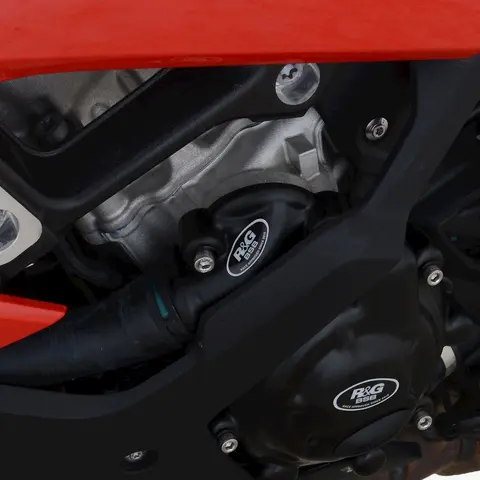 R&amp;G BMW S1000RR &#39;19- / S1000XR &#39;20-, lef ft side water pump cover.  Race/road ver