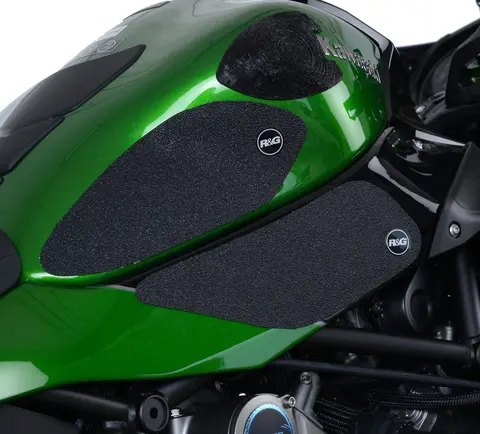 R&amp;G  Kawasaki H2 SX Traction Grips : Cle ear 4-Grip Kit