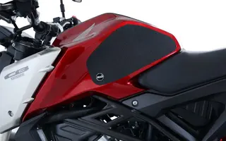 R&amp;G  Honda CB125R '18- Tank Traction Griips : Clear 2-Grip Kit