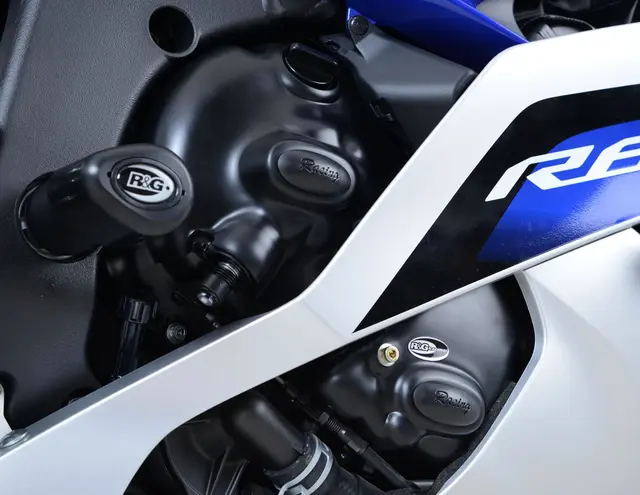 R&G YAMAHA YZF-R6 '08-'17 Engine Case Co overs, trio.  Race version 