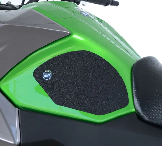 R&G  Kawasaki Versys X-250/300 Tank Trac ction Grips : Clear 2-Grip Kit 
