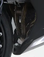 R&amp;G Downpipe Grille, BLACK, Kawasaki Z10 000SX &#39;11-&#39;19