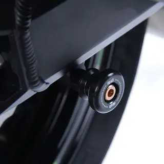 R&amp;G Cotton Reels, BLACK - Kawasaki Z 900 0, Triumph Bonneville Bobber '17-