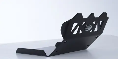 R&amp;G Bash Plate (BLACK), Triumph Bonnevil lle Bobber &#39;17-