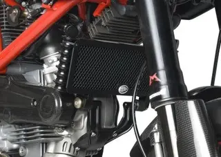 R&amp;G Oil Cooler Guard, Ducati Hypermotard d 1100 EVO and EVO SP (not std 1100)
