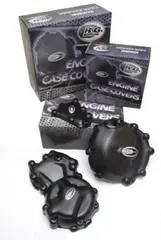 R&amp;G Kawasaki Z750 &#39;04- / Z750R Engine Ca ase Covers, trio