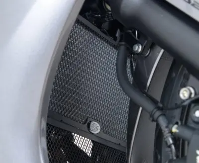 R&G Radiator Guard Svart Honda CBR500RR '13- / CB500F '19- 