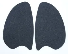 R&amp;G  Honda CBR1100XX BLACKbird Traction Grips  1999-2007: Clear  2-Grip Kit