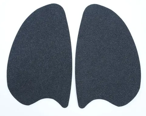 R&amp;G  Honda CBR1100XX BLACKbird Traction Grips  1999-2007: BLACK  2-Grip Kit