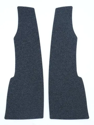 R&amp;G  Ridged Grips: BLACK, pair (23x8 cm each)
