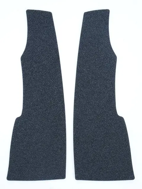 R&G  Ridged Grips: BLACK, pair (23x8 cm each) 