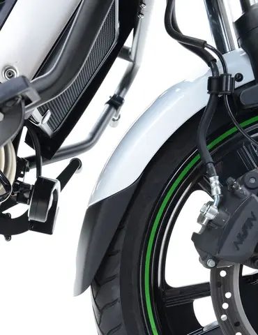 R&amp;G Fender Extender, BLACK, Kawasaki Ver rsys 650/1000 &#39;15- (do not use for Versy