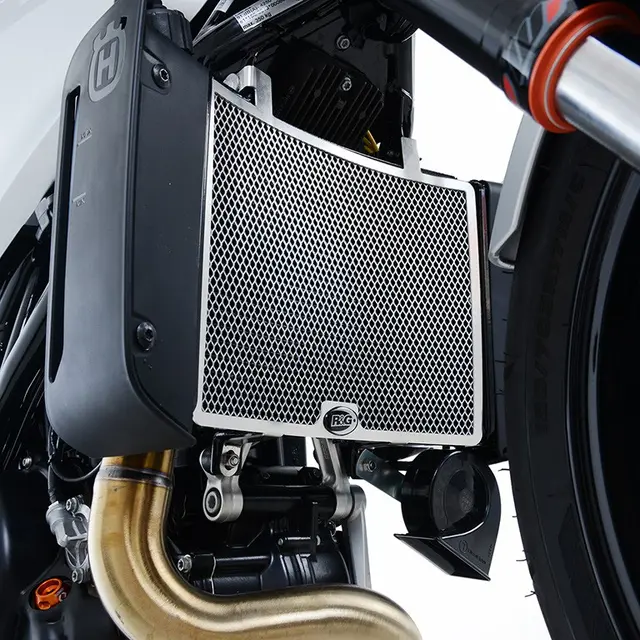 R&G Radiator Guard BLACK - Husqvarna Vit tpilen 701 