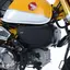 R&amp;G  Honda Monkey &#39;18- Tank Traction Gri ips : BLACK 2-Grip Kit