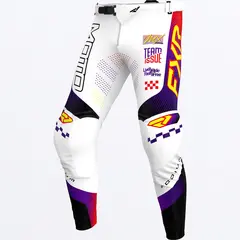 FXR Podium Gladiator MX Bukse White/Purple/Red 30