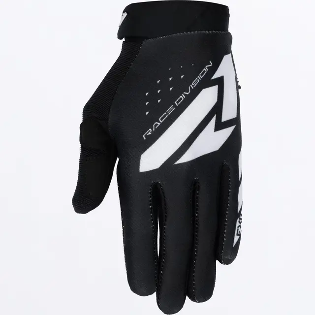 FXR Reflex MX Hansker Black/White M 