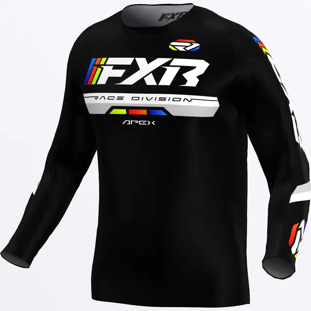 FXR Apex MX Trøye Black S 