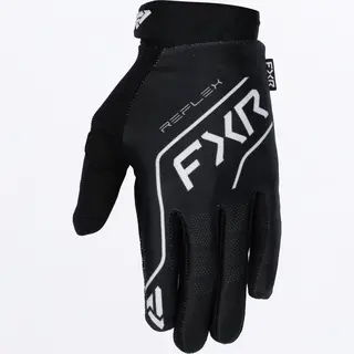FXR Reflex Dual MX Hansker Black/White