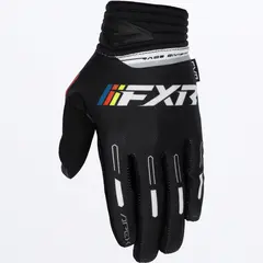 FXR Apex MX Hansker Black/White M