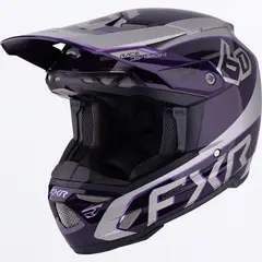 FXR 6D ATR-3 FIM Hjelm Grey/Purple S