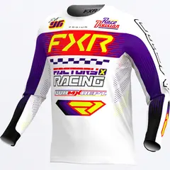 FXR Podium Gladiator MX Tr&#248;ye White/Purple/Red S