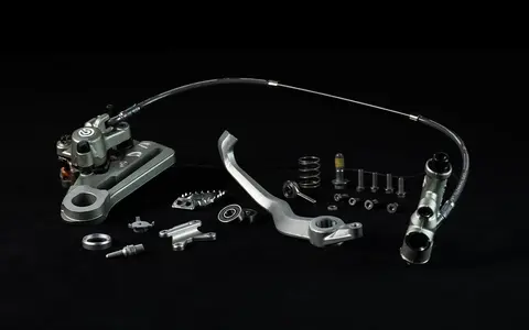 Stark Complete rear foot brake kit with pedal