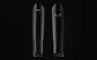 Stark Fork cover set Matte black