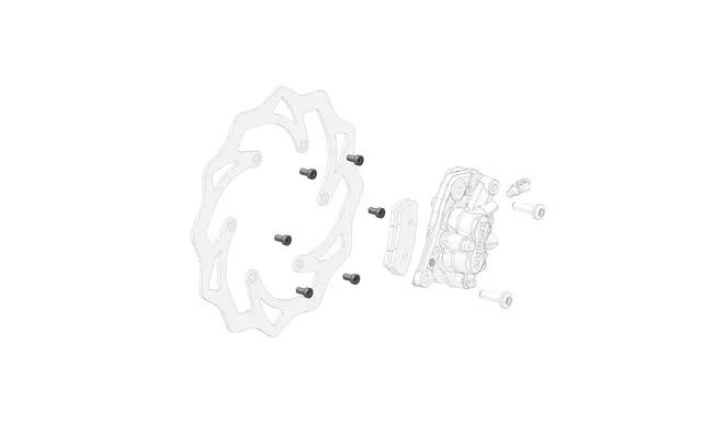 Stark brake disc screw (1 unit) 