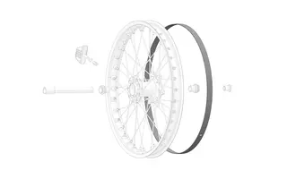 Stark Rim band 21" Front