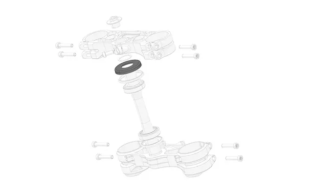 Stark Top Steering Head bearing cover 