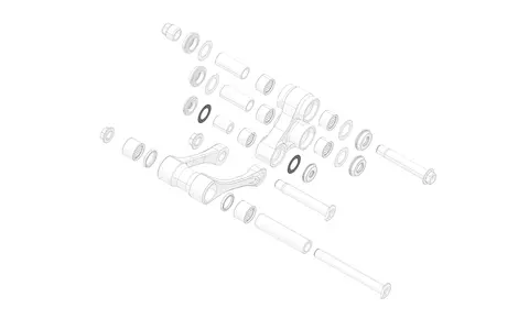 Stark Rocker/Shock Bearing Friction Washer