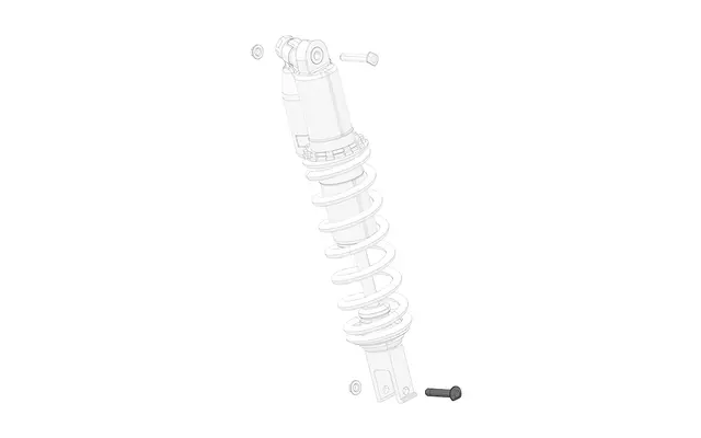 Stark Bottom shock shaft 