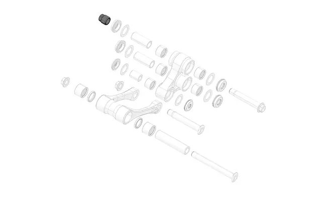 Stark Rocker Arm/Swingarm Shaft Nut 