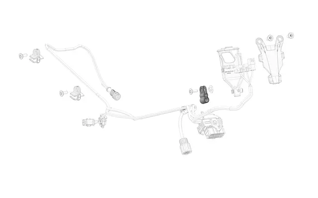 Stark Top frame cable holder 