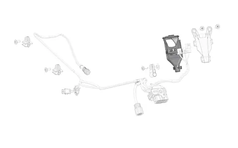 Stark Triple clamp connector holder