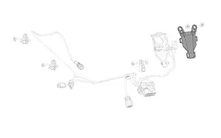 Stark Triple clamp connector holder Cover