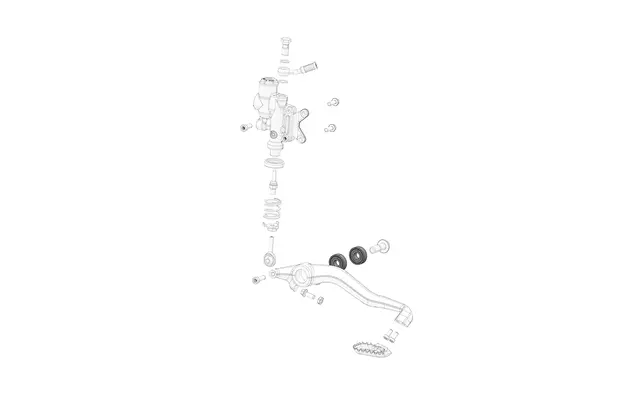Stark Rear foot brake lever bearing 1 stk 